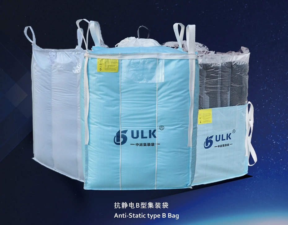 FIBC PP Big Bag 1500kg Jumbo Bag 1500kg, U Type FIBC for Fertilizers