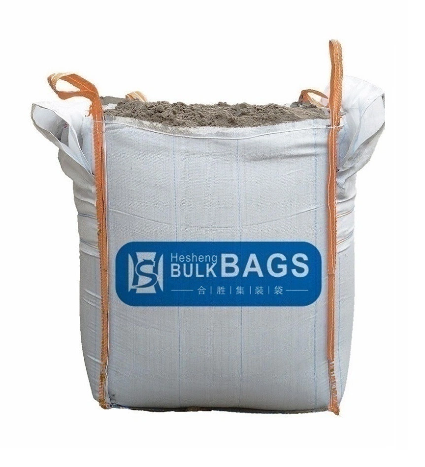 Hesheng Direct Sale PP Woven Big Super Bag PP Big Durable Strong Container Bag Minerals Feed Fertilizer Sling Big Bags