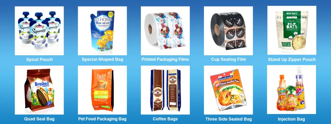 Dq Pack Custom Print Mylar Bag Cheap Price Packaging Bag Juice Drinking Injection Packaging Bag Wholesales Injection Bag for Mineral Water Packaging
