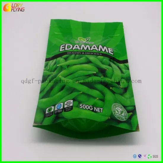 Laminated Paper/Biodegradable/Food Grade Plastic Packaging Ziplock/Zipper/Tea Bag for Al Foil Package Food Pouch Doypack with Window Packing Cookies/Chips.