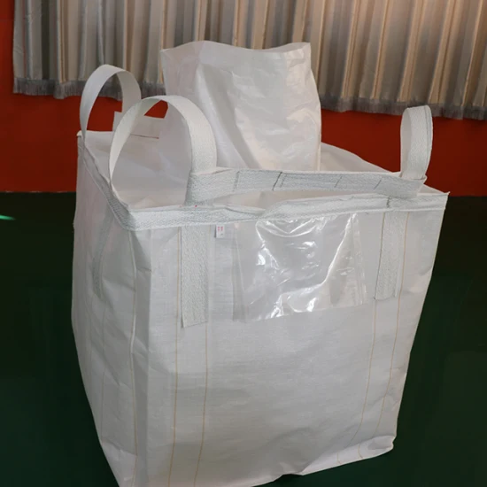 Top Circular Spout FIBC Big PP Woven Bulk Ton Bag