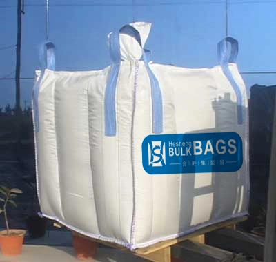 Hesheng 1ton 90 90 110 Cm PP Breathable Big Bulk FIBC Mesh Jumbo Bag
