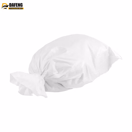 10kg Rice Industrial PP Woven Packaging Bag with Plastic Handle