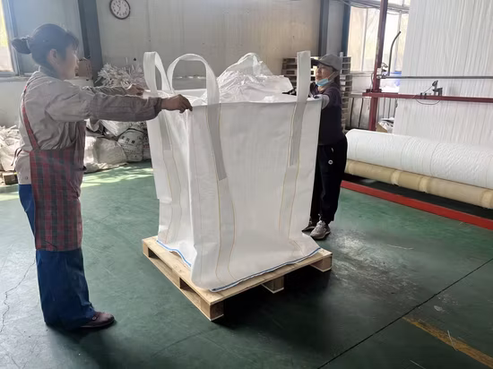 Factory Manufacturer PP Jumbo Bag Ton Bag FIBC for Packaging Firewood Container Bag