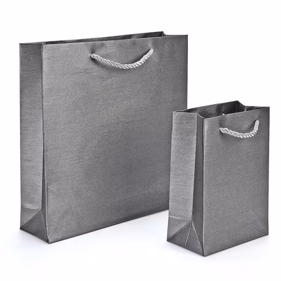 Low Price Garment Jewelry Cosmetic Gift Shopping Paper Bags with Handles Hand