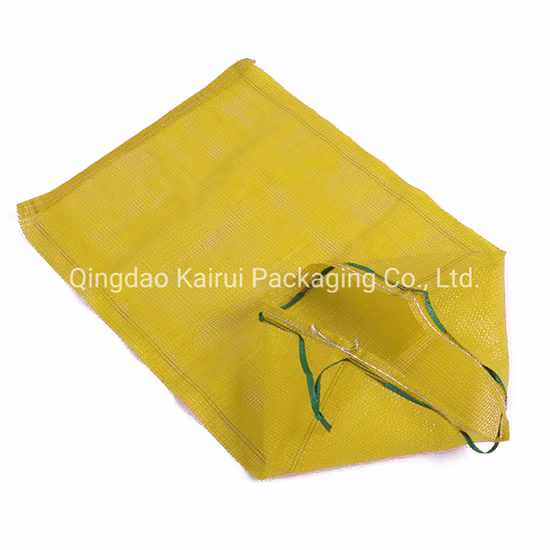 Reusable Produce Drawstring PP Circular Mesh Bag